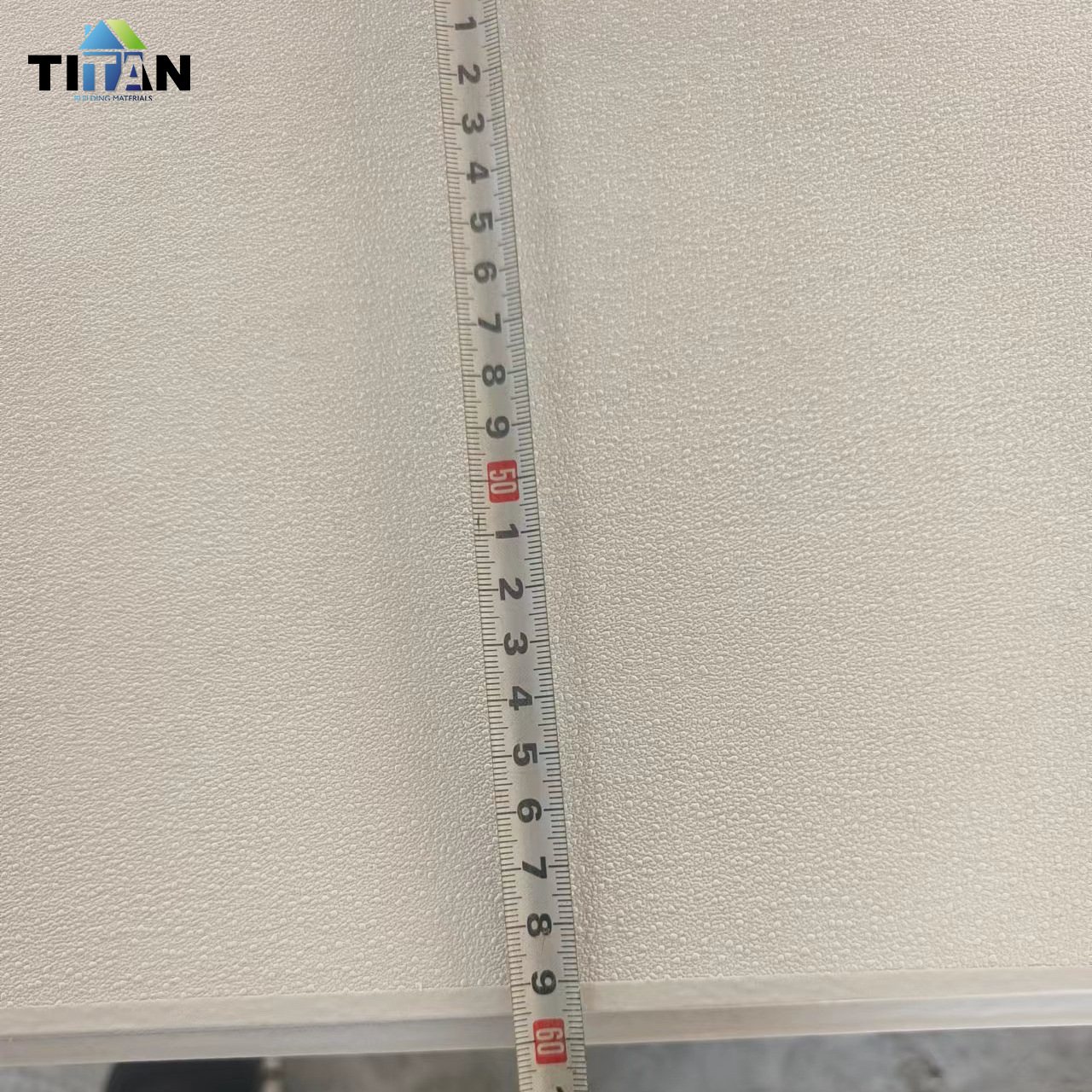 PVC gypsum board fábrica oficina supermercado techo techo de tres placas sin polvo techo yeso