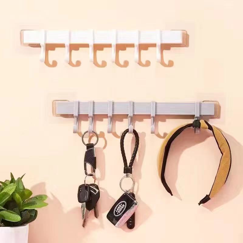 Row hook Platoon Hooks metope Punch holes After the door Hooks dormitory wall Hooks Sticking hook kitchen Shower Room Hooks