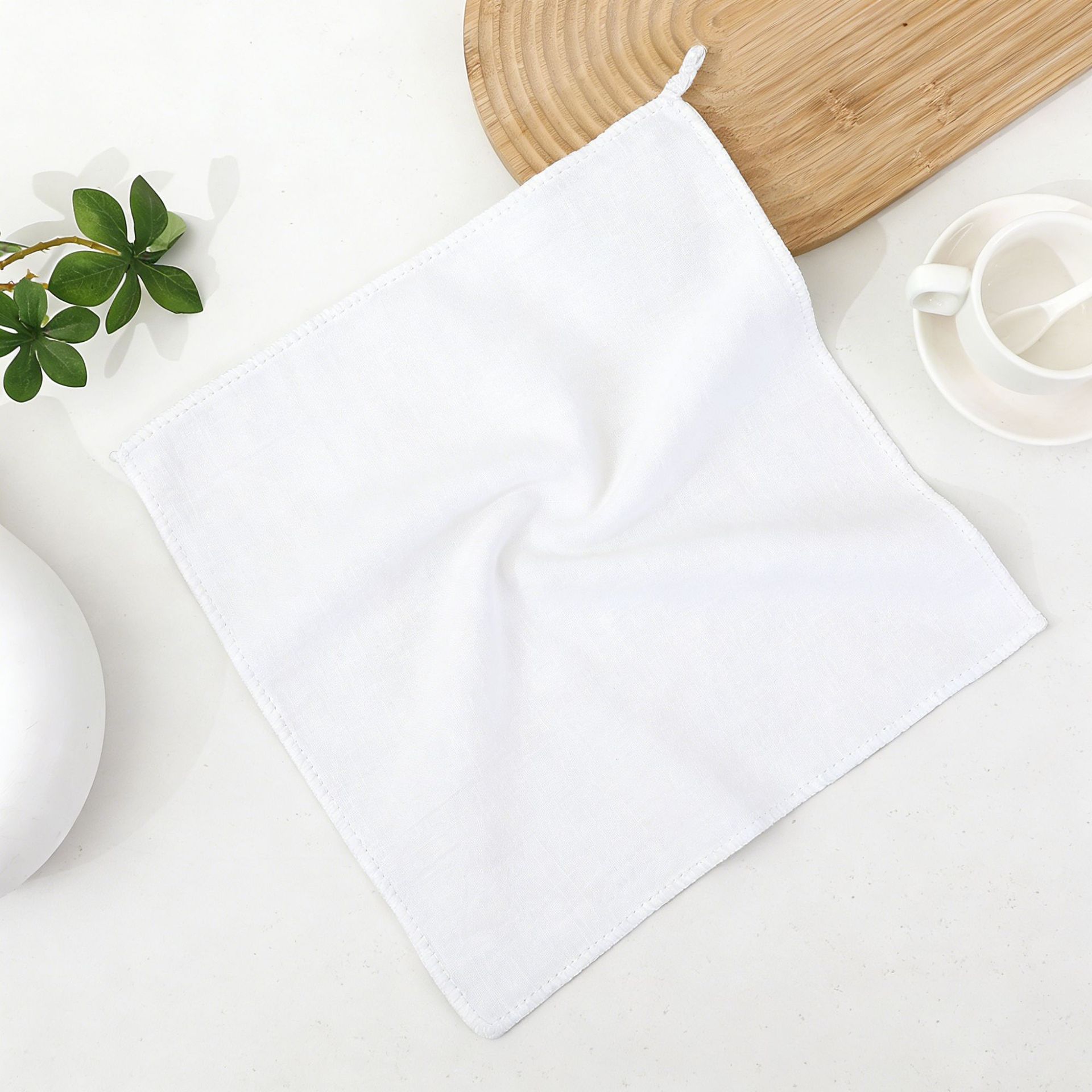 Toallas al por mayor limpieza doméstica toallas de fibra fina para limpiar la mesa engrosada absorción de agua no es fácil de perder cabello colgar toallas cuadradas image 11