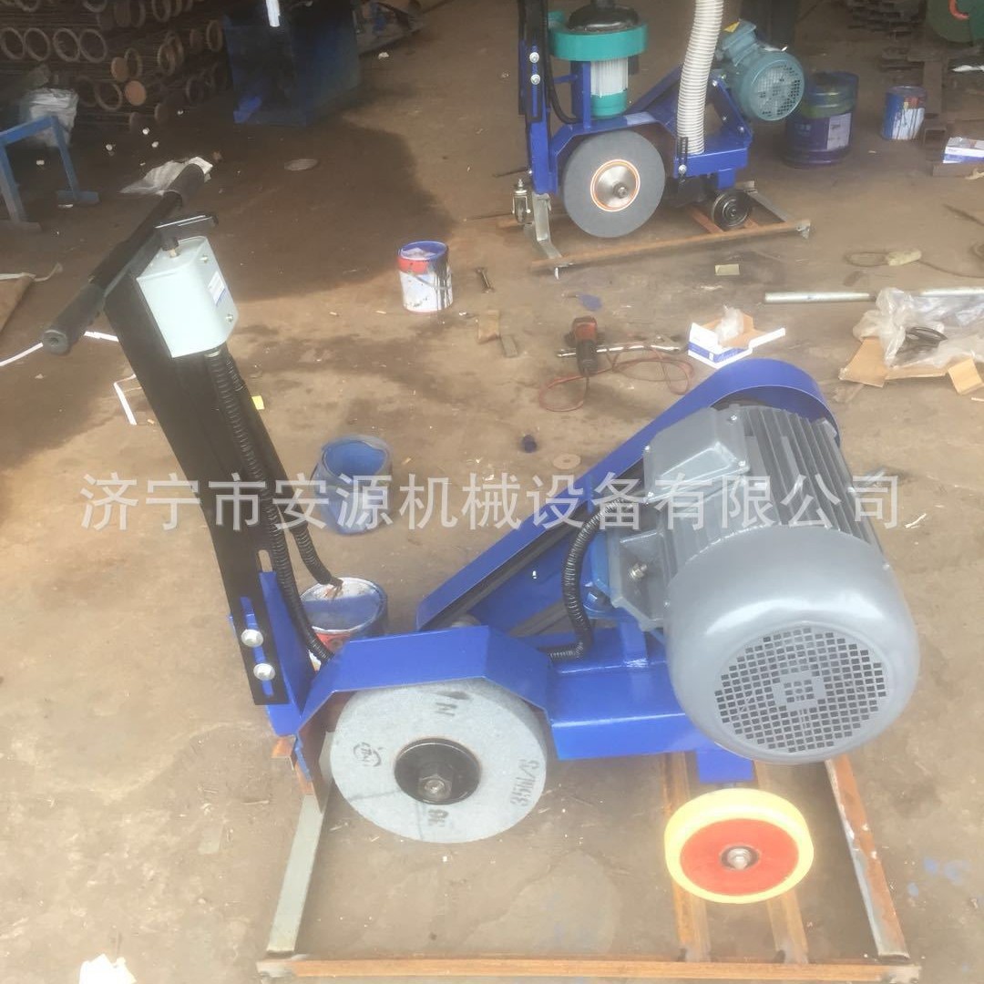 手推式砂带机厂家  手推式砂带机2100*75   手推焊缝打磨机报价