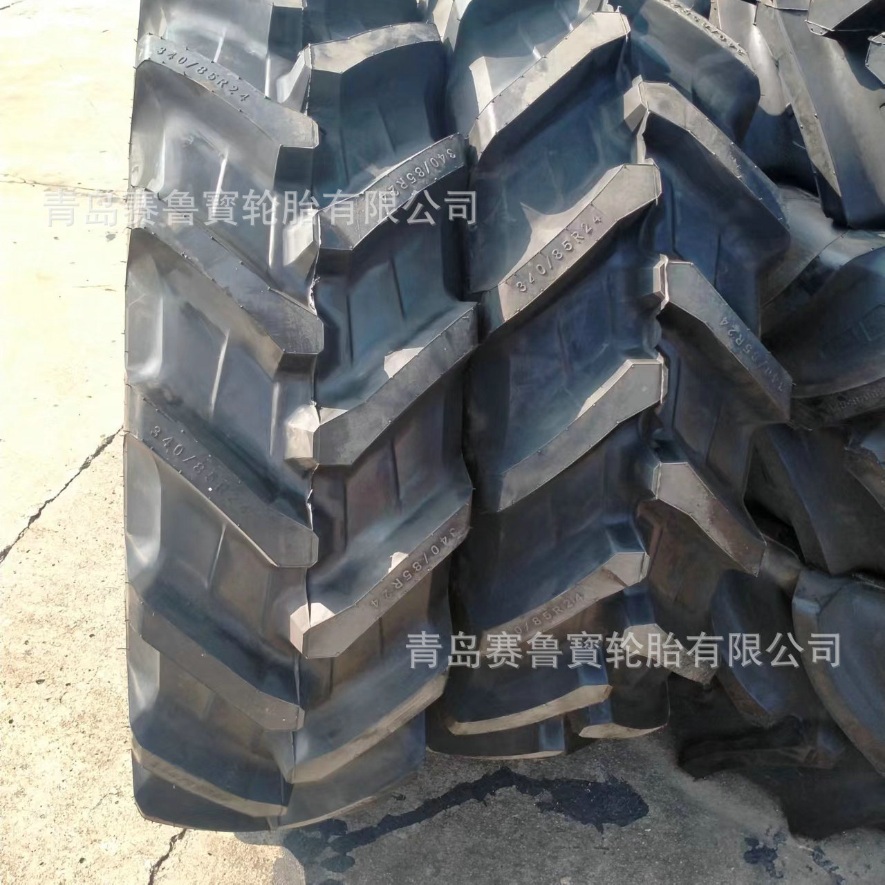340/85R24 农用拖拉机子午线轮胎 人字花纹 13.6R24