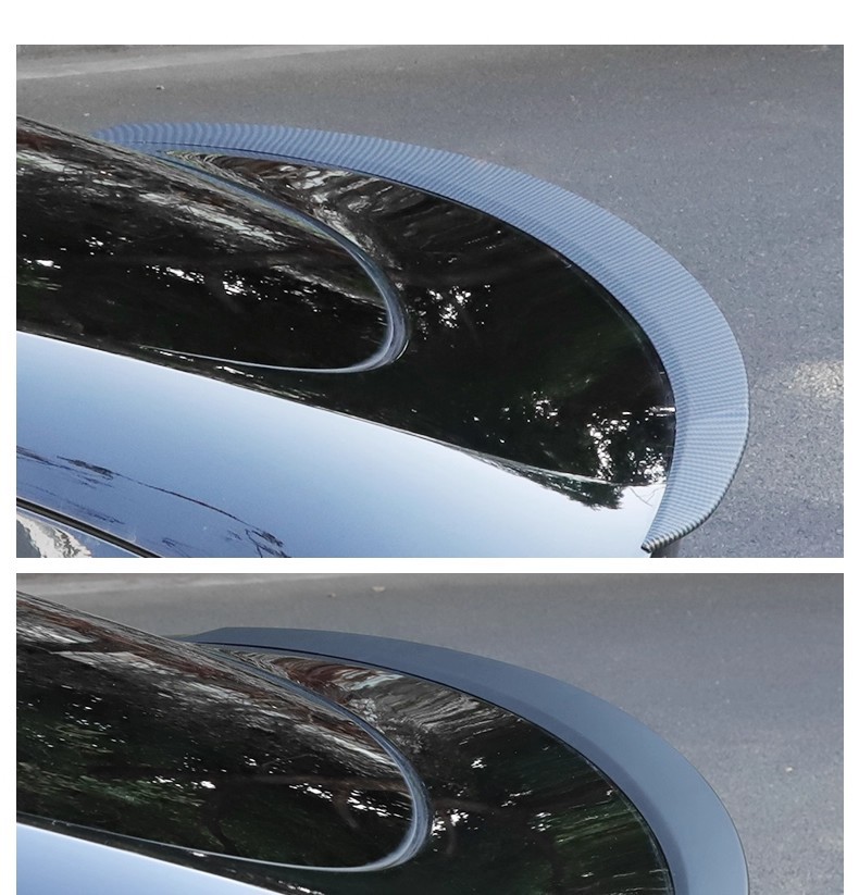 Suitable for Tesla Modely/3 Rear Wing Dry Carbon Fiber High-Performance Sports Version Surround Modification Decorative Accessories