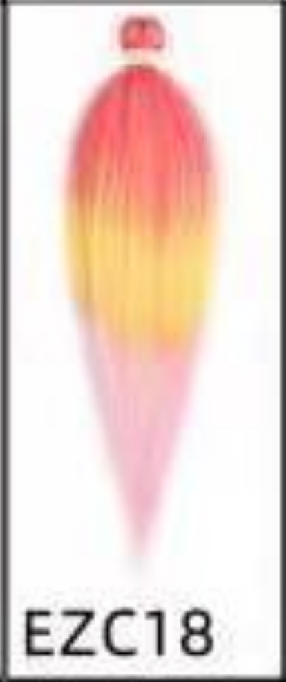 EZ color pelucas grandes trenzas pre estiradas crochet trenzas pre estiradas africanas trenzas sucias