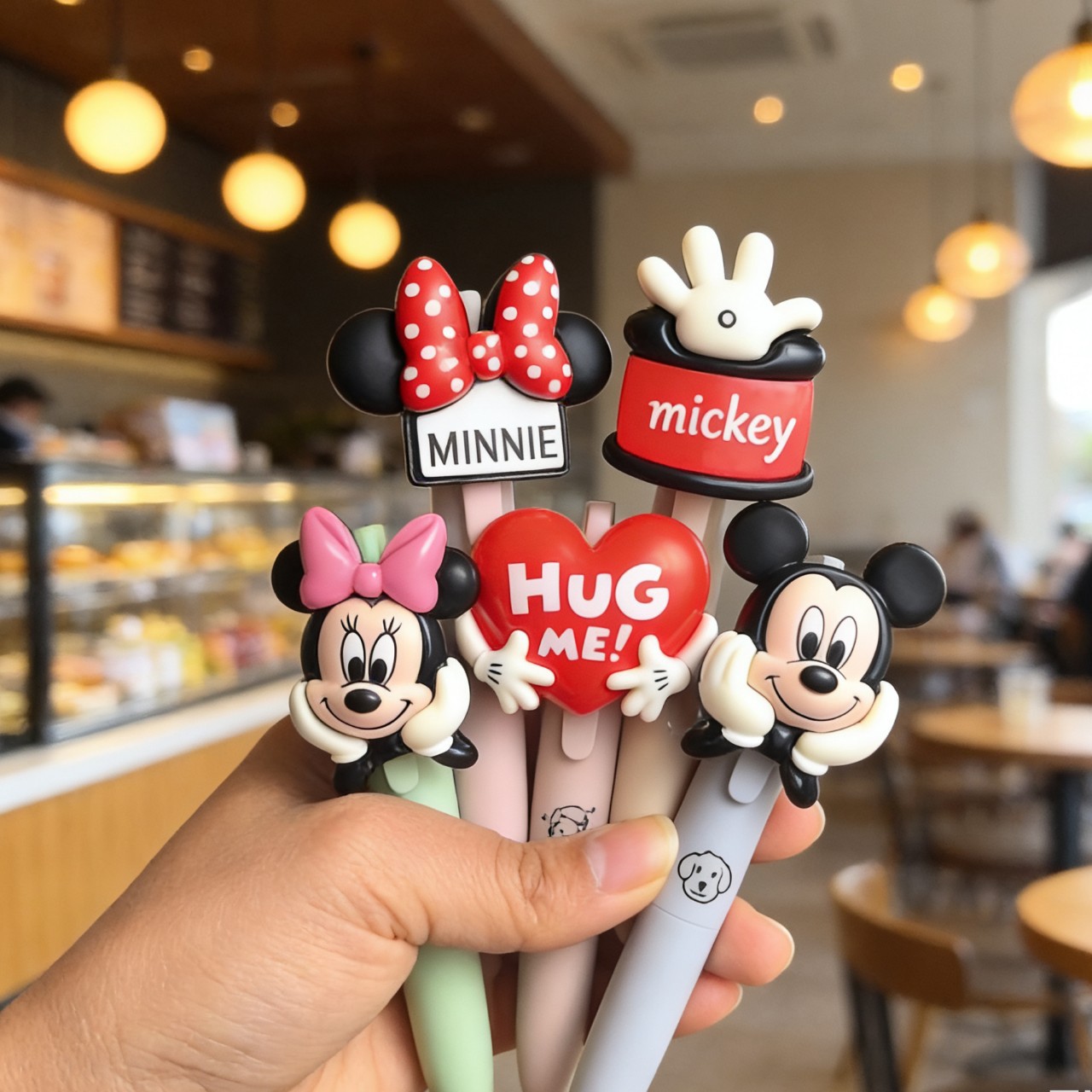 Cartoon rollerball pen for students, matte stationery for water