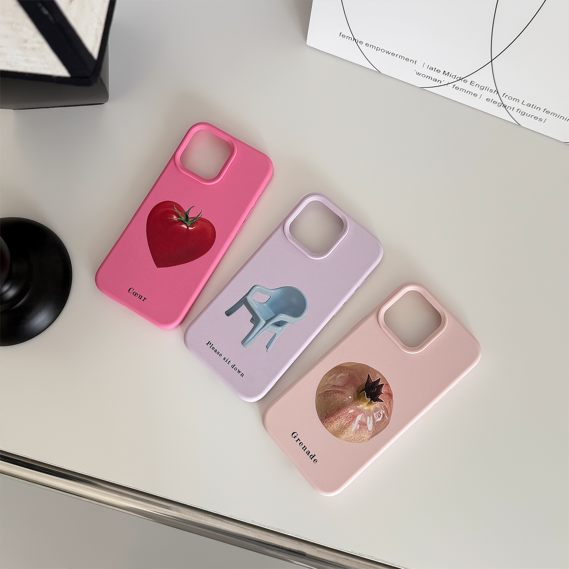 Feng Shui Fruit Phone Case Artistic Silicone Cover For Iphone_voghion.com