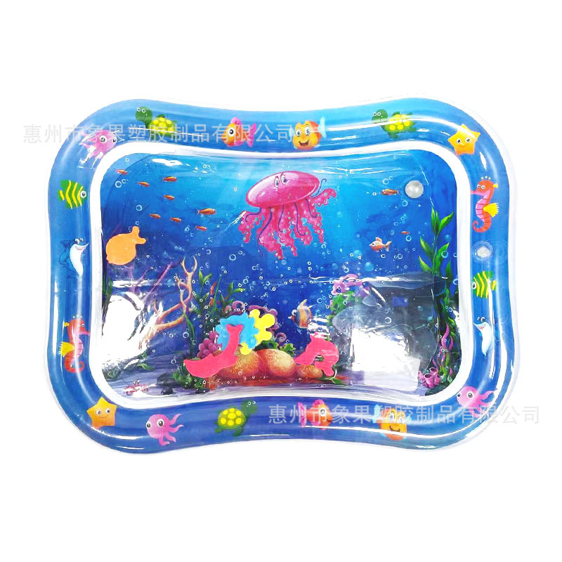 Las almohadillas de agua para bebés guían a los bebés a aprender a gatear las almohadillas de inyección de agua CPC no contiene BPA, inspección completa de inflado de fábrica transfronteriza