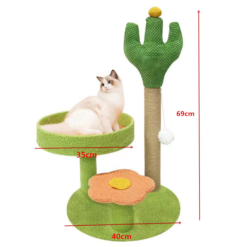 仙人掌猫爬架-绿色
