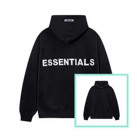 FOG复线ESSENTIALS重磅高街潮牌连帽卫衣加绒秋冬季情侣外套男女