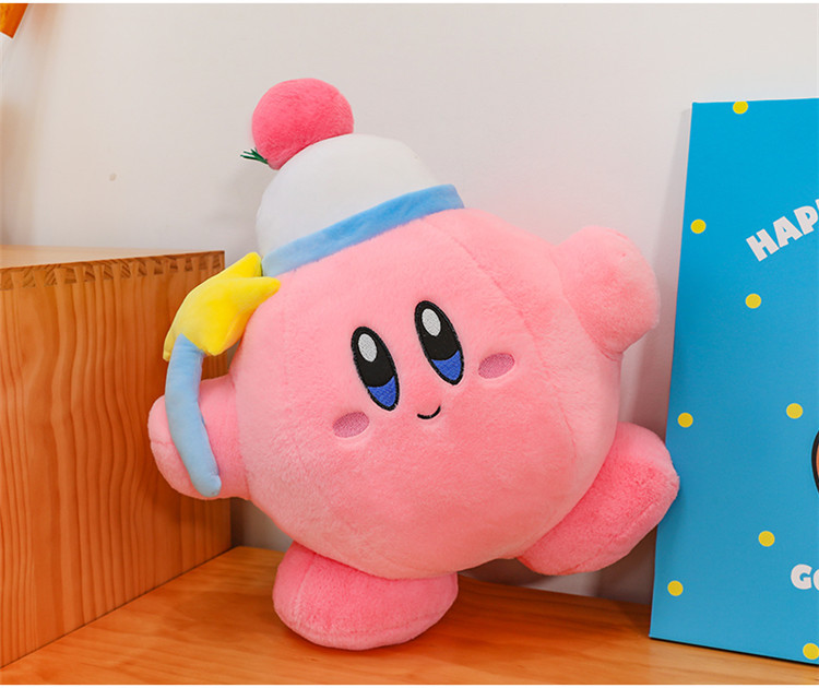 Cross-Border Magic Star Kirby Plush Toys, Dolls, Pillows, Claw Machine Redemption Gifts, Foreign Trade Wholesale