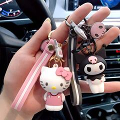 アニメのサンリオのキーホルダーのペンダントのクロミの美楽ティのカバンの自動車のキーホルダーのアクセサリーの贈り物の卸売り