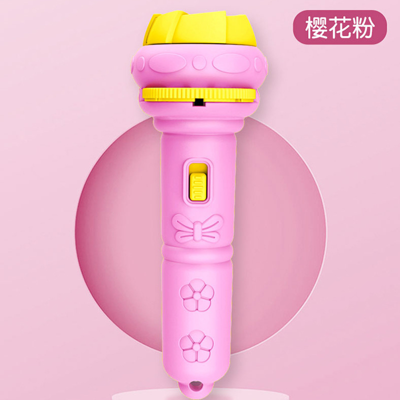 Animación de dibujos animados para niños proyección linterna mini proyección infantil juguetes de educación temprana juguetes de estandos juguetes regalos al por mayor transfronterizos