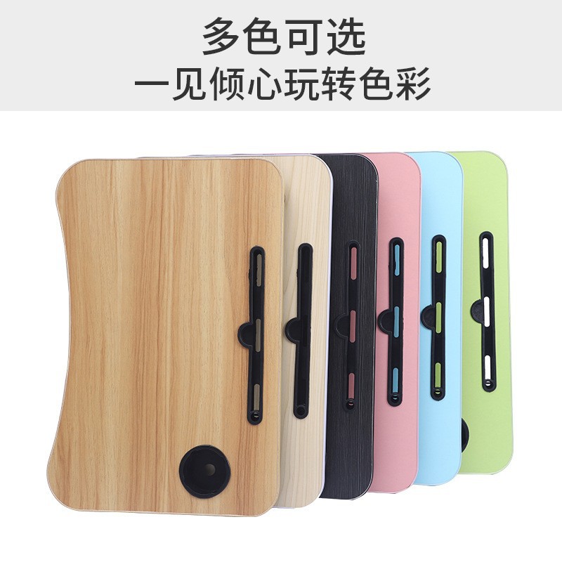 Folding Computer Desk Lazy Laptop Desk Dormitory Student Bed Study Table Children's Dining Table Factory Direct Delivery Office Desk