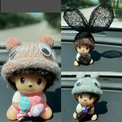 Car ornaments, Kt Car Interior Decorations Car - 95three-dolls