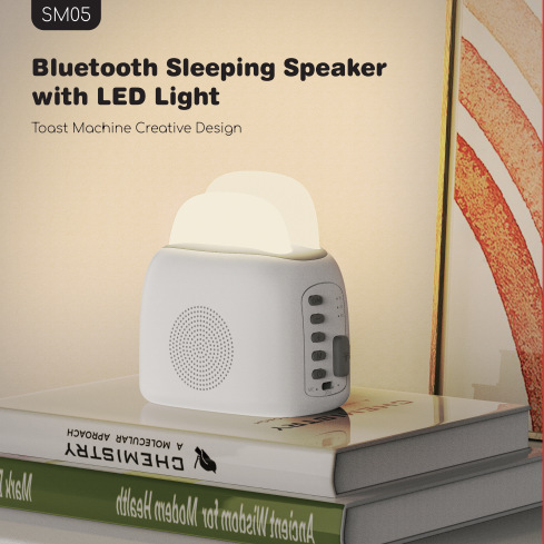 新しいクリエイティブホワイトノイズ Bluetooth スピーカー睡眠器具多機能ナイトライトホワイトノイズオーディオタイミング機能付き|undefined