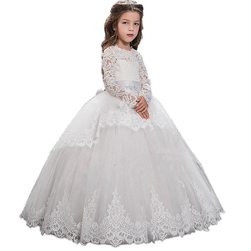 Mother & Kids Evening Gowns For Girls Toddler Girls Clothing Train Tulle Skirts For Kids Ages 3-7 Birthday Parties 【Pre-sale | Ships In 15 Days】_voghion.com