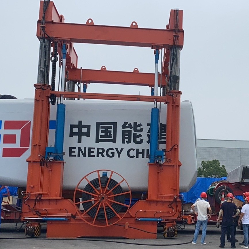 靖起设计 大跨度液压门式起重机 双梁液压龙门吊 价格咨询 500吨