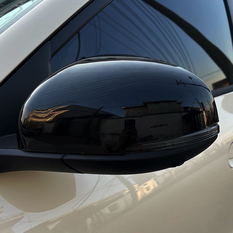 Suitable for 26 Models of Xingyuan Rearview Mirror Protective Covers, Modified Rearview Mirror Shell Decoration, Black Exterior Rearview Mirror Accessories Modification