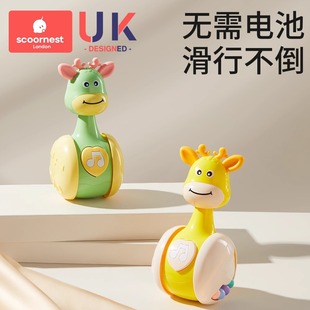 Kechao Baby Toy Tumbler 0 to 1 Year Old Early Education Educational Baby Newborn 0-6-9 Months Kidsren's Rattle
