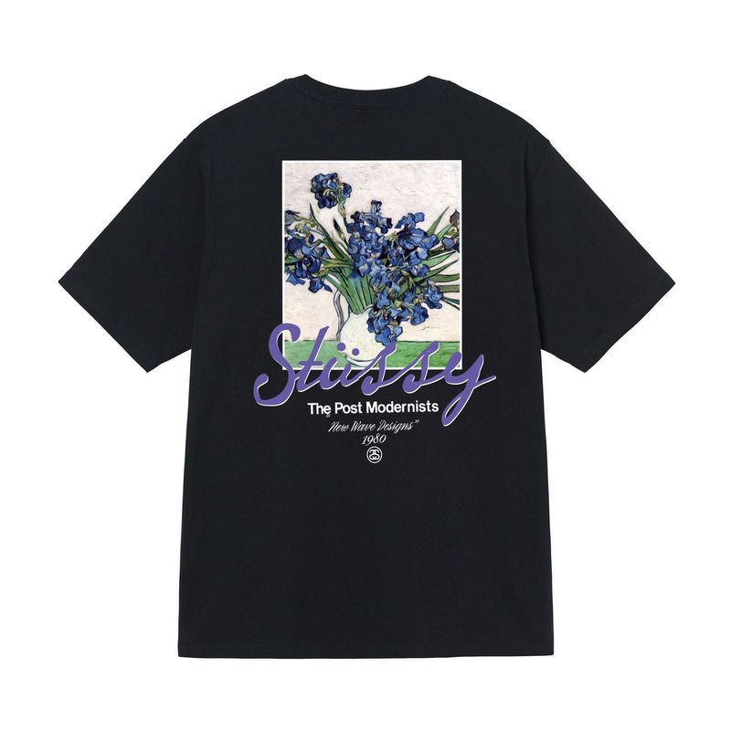 Stussy アメリカのトレンドブランド 男女兼用 ハイウェイトピュアコットン 半袖 夏 メンズ ルーズTシャツ 3つのラベル|undefined