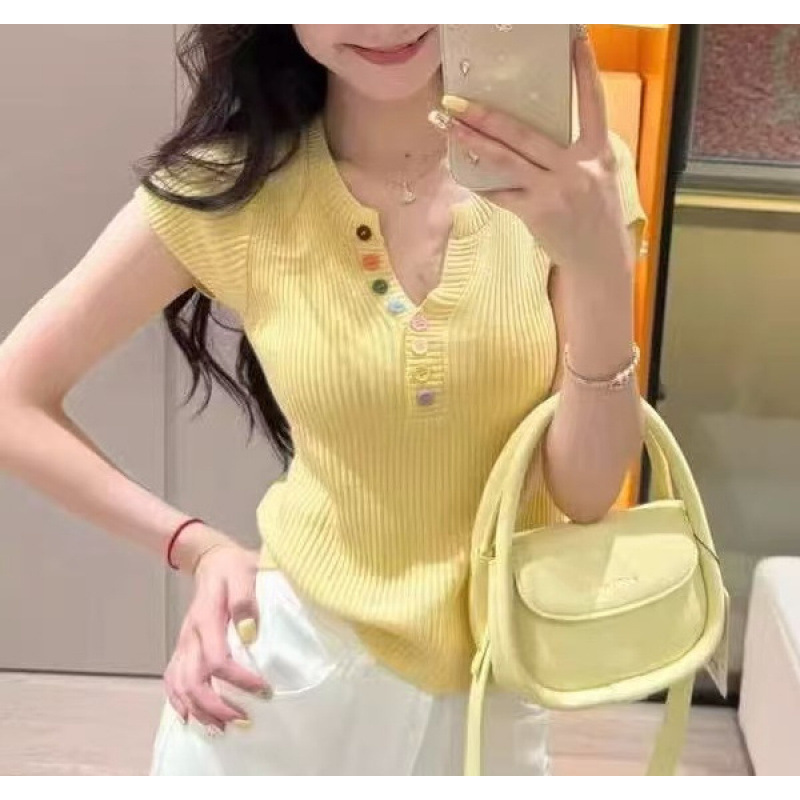 knitted summer sweater