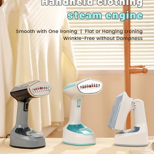 Factory Cross-Border Handheld Garment Ironing Machine Ironing Brush Portable Iron Foldable Travel Garment Ironing Machine Small Ironing Machine