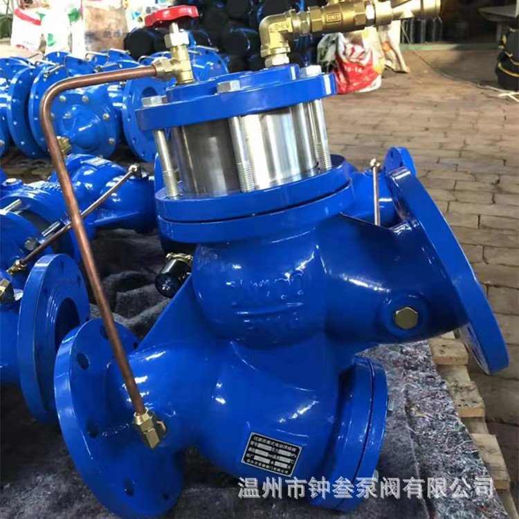 过滤活塞式遥控浮球阀 YQ98003-16 YQ98003活塞式水力控制阀DN250