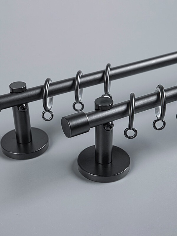 High-End Electroplated Brushed Bauhaus-Style Metal Silent Curtain Rod Roman Rod Fitting Room Hanging Rod Partition Curtain Rod High-End Electroplated Brushed Bauhaus-Style Metal Silent Curtain Rod Roman Rod Fitting Room Hanging Rod Partition Curtain Rod