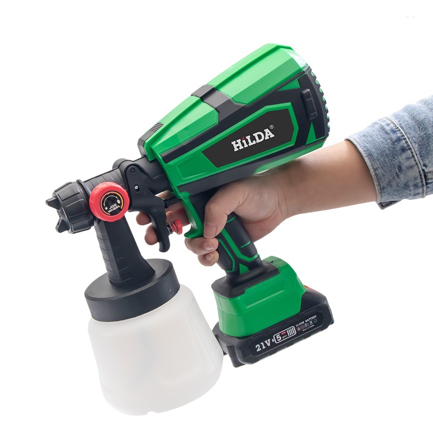 HiLDA inalámbrico eléctrico de Litio PISTOLA DE PULVERIZACIÓN hogar Interior Oficina desinfección esterilización aerosol Amazon herramienta image 1