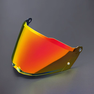 Helmet Lenses Are Compatible with Ls2 Mx702, Pioneer Ii Rally Helmets, and Are Suitable for Day and Night Use with Uv Protection Lenses (Dəbilqə (Kaska) aksesuarları) - mx702-revo-tea-red