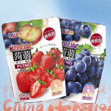 金德福新食派蒟蒻果冻160g多口味办公校园解馋网红零食魔芋吸吸冻