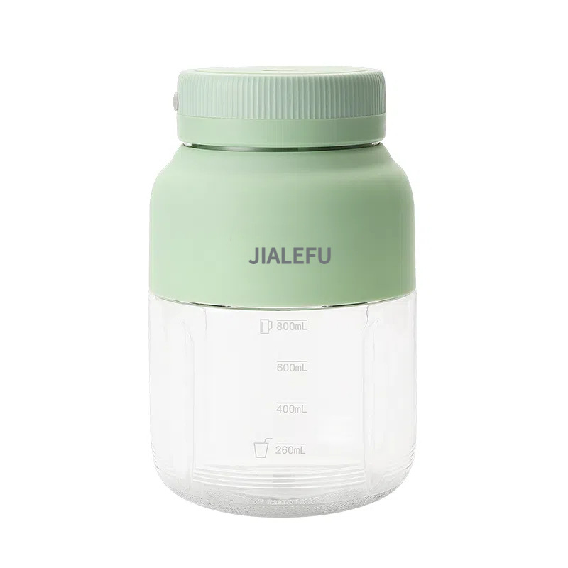 Exprimidor JIALEFU 1300ML de gran capacidad 38 páginas cuchillo inalámbrico portátil doble taza tapa rápida recién exprimido multifunción
