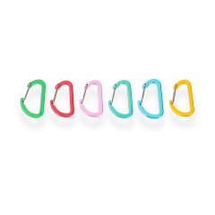 直销4号5号6号7号8号c型葫芦型全扁登山扣背包快挂扣可加工logo