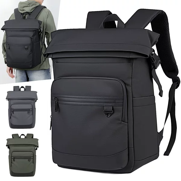 2026 Backpack Business Laptop Bag for Men Commuting Large Capacity Backpack Travel 16inch Laptop Bag