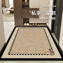 圈絨地墊入戶門進門地毯門口家用門墊防滑客廳高級入戶玄關腳墊