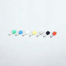 TE双线管形预绝缘接线头针形线耳冷压端子塑料端子TE4009 4012