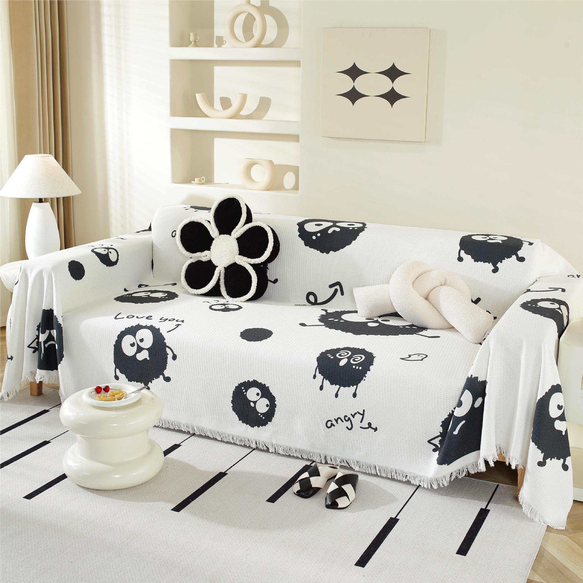 Universeller, staubdichter, unansehnlicher Ganzjahres-Sofaüberzug (einteilig) für Mietsofas, rutschfest_voghion.com