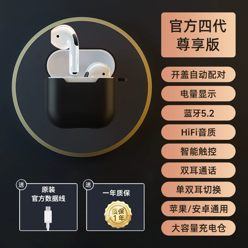 Удлиненные наушники для мужчин и женщин, Bluetooth, 2024 года