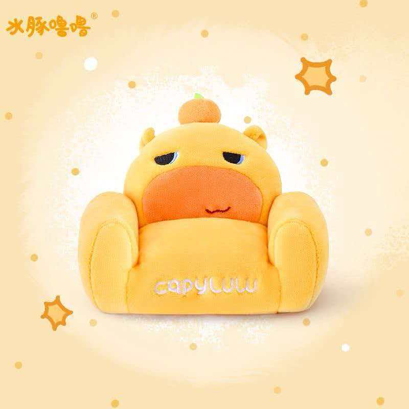 Duolove 共同ブランドの本物のカピバラ ルルぬいぐるみ人形なだめる睡眠人形 Douyin インターネット有名人の装飾品卸売