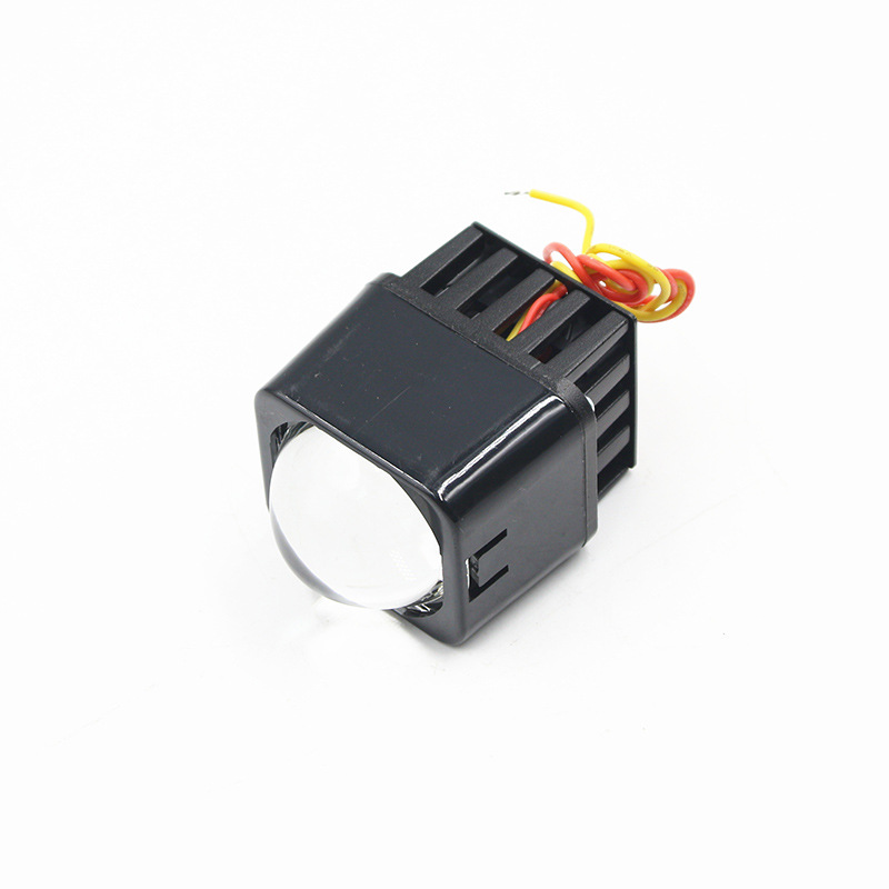 Auto M02 lámpara cuadrada matriz de lente pequeña doble luz alta luz baja adecuada para el espacio pequeño modelo de automóvil faro láser reforma image 7