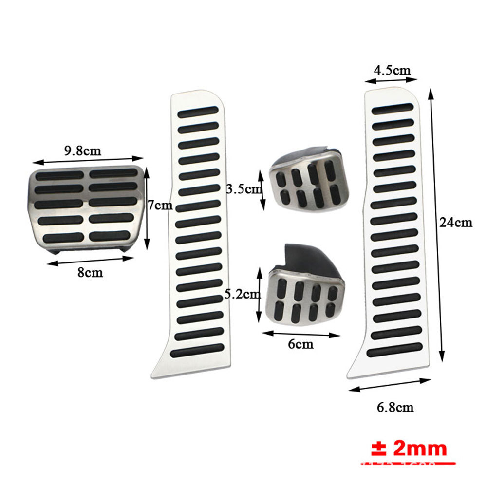 Suitable for Volkswagen's new Sagitar Jetta Jetta MK6 anti-skid accelerator brake rest pedal modification accessories