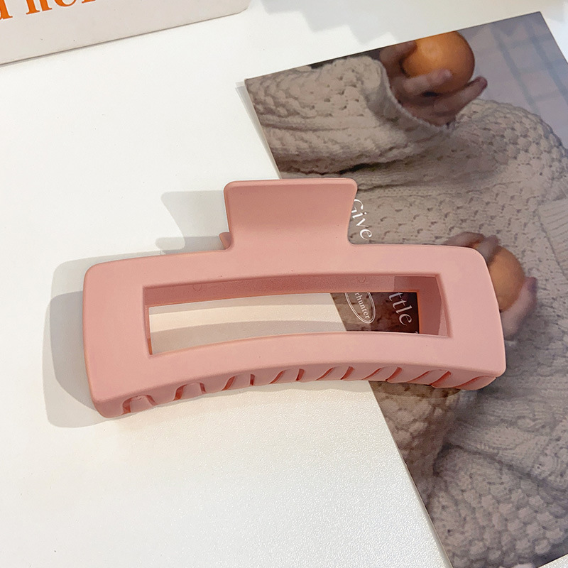 13cm Volumen de pelo clip de tiburón grande clip de pelo cuadrado de nuevo cabeza clip de pelo tocado updo clip de pelo chica