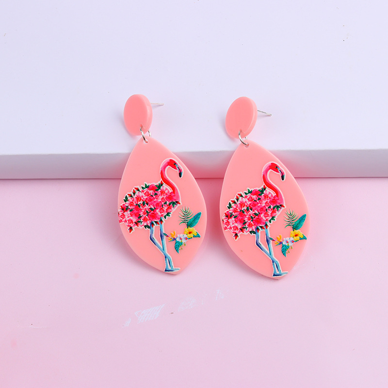 Retro Deer Arylic Stoving Varnish Women's Drop Earrings 1 Pair display picture 2