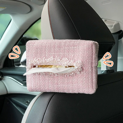 Rain Car Tissue Box High-End: Car tissue box/set