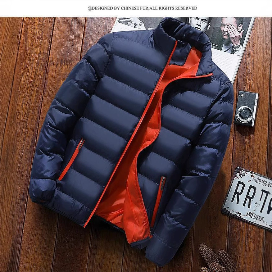 (Cross-border trading), long trend keep warm jacket, mid-length, increased thickness