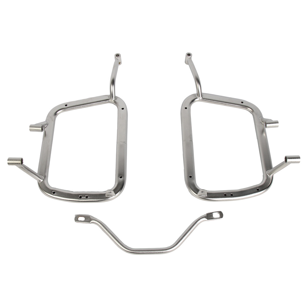 Aplicable a Kaiyue 525 motocicleta caja lateral de aleación de aluminio soporte de acero inoxidable 525 caja lateral de aleación de aluminio marco lateral fijo