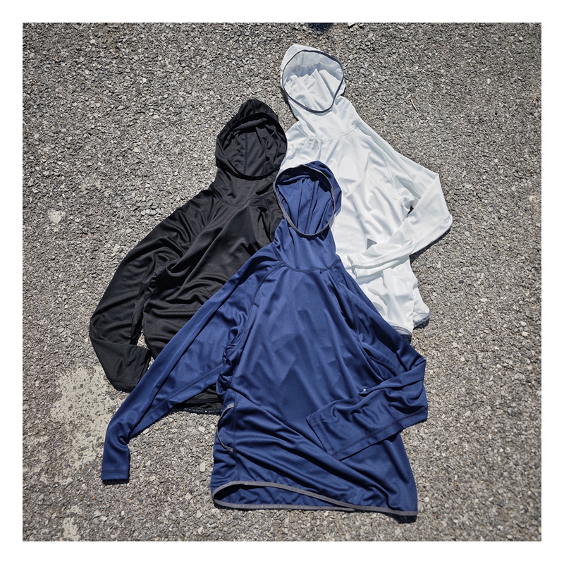 Cost-Effective! Autumn Outdoor Wear, Outdoor Mountain Style, Casual Hiking and Jogging, Hooded T-Shirt, Quick-Drying for Men and Women