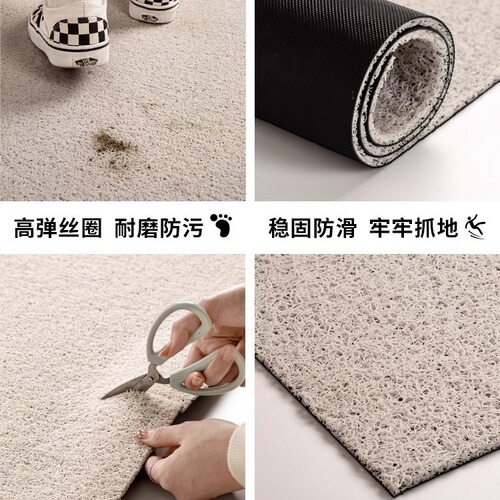 Original Barbie dragon entrance door floor mat door mat pvc foot mat wire loop entrance carpet cartoon cute new year of the dragon