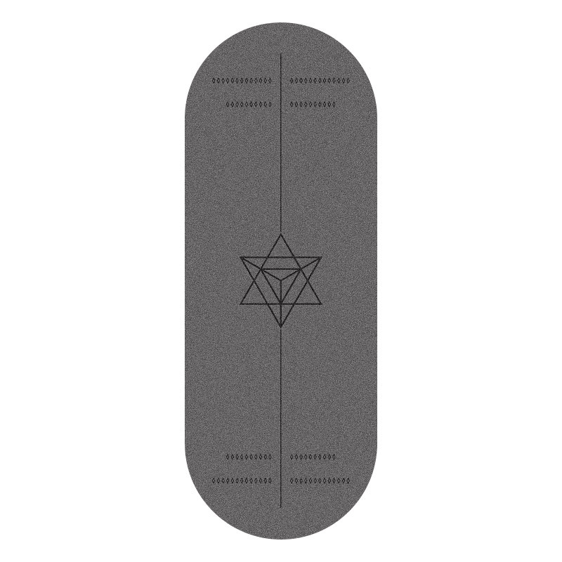 5mm 코코넛 섬유 타원형 카바 버전 그레이