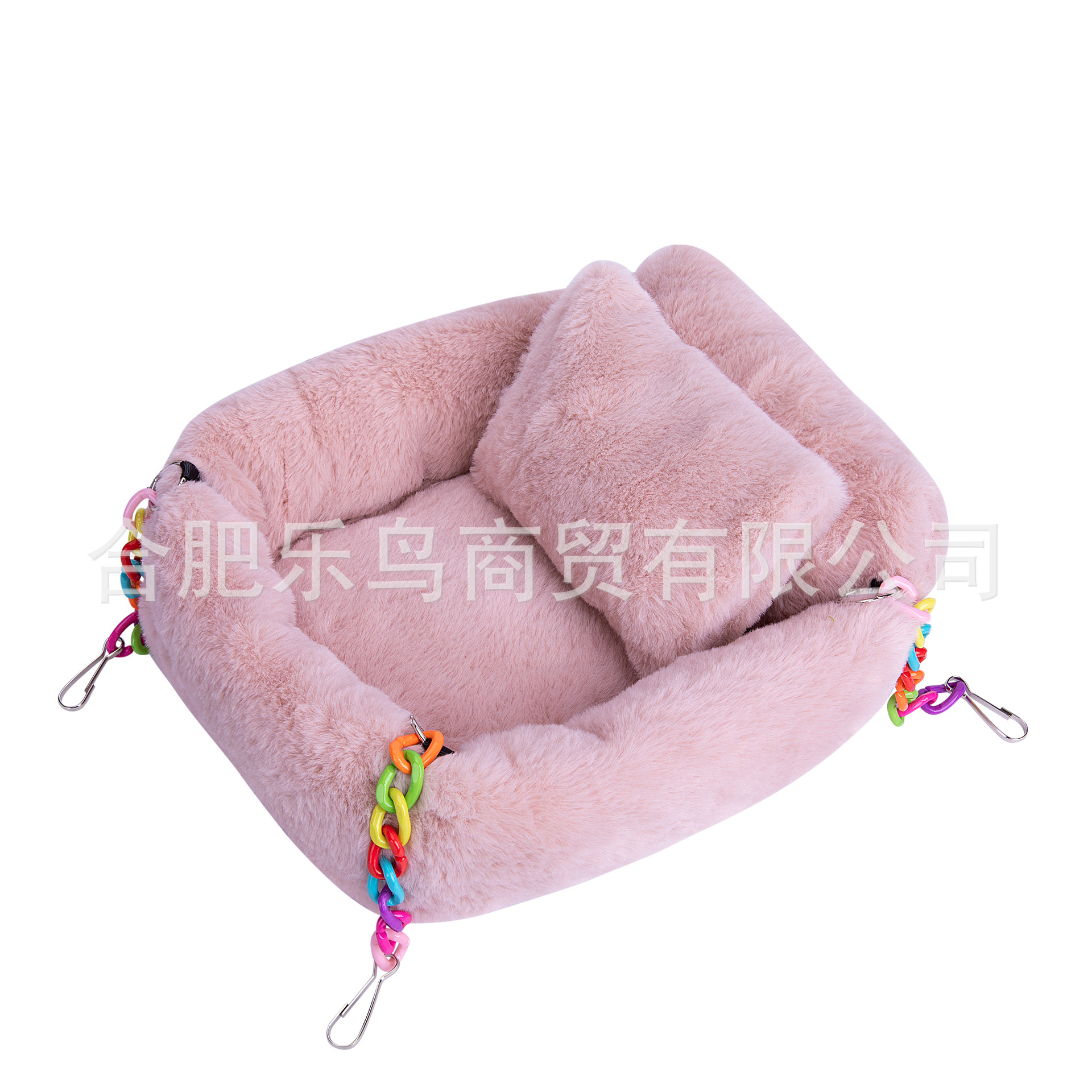 Loro hamaca hamster oso dorado totoro bolsa de miel hamaca colgante nido colorido cadena colgante nido amazonas transfronteriza