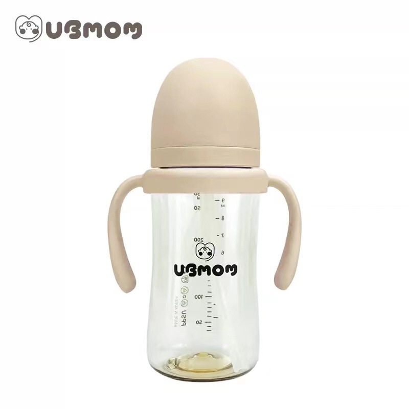 公式偽造防止) 韓国ubmomストロー哺乳瓶赤ちゃんの膨張防止コップ280ml|undefined